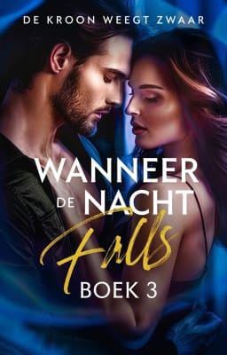 Cover image for Wanneer de nacht valt: de kroon weegt zwaar