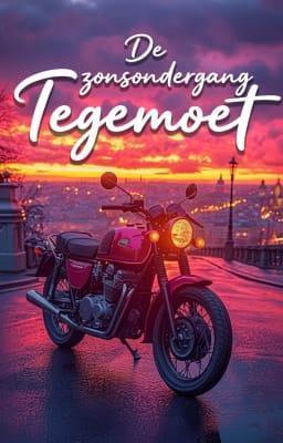 Cover image for De zonsondergang tegemoet