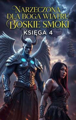 Cover image for Boskie smoki Księga 4: Narzeczona dla boga wiatru
