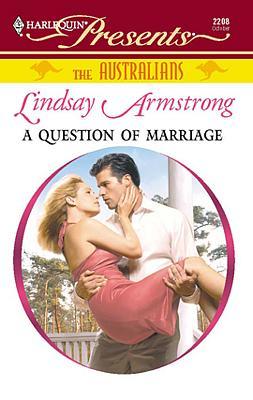 Cover image for A Question of Marriage