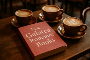 Love triangle romance books on Galatea